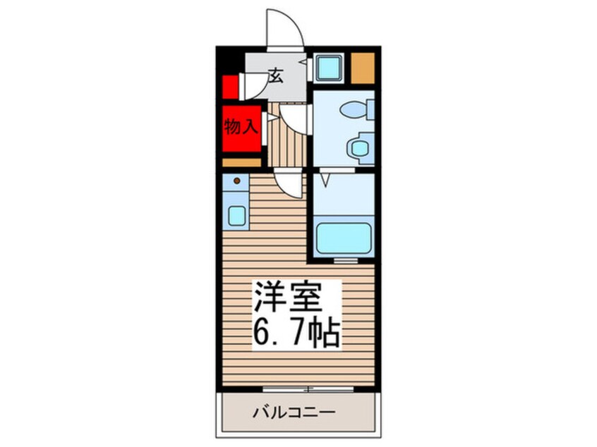 間取図 ｻﾝｾｰﾙ与野本町