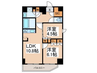 間取図 GRAN PASEO本所吾妻橋