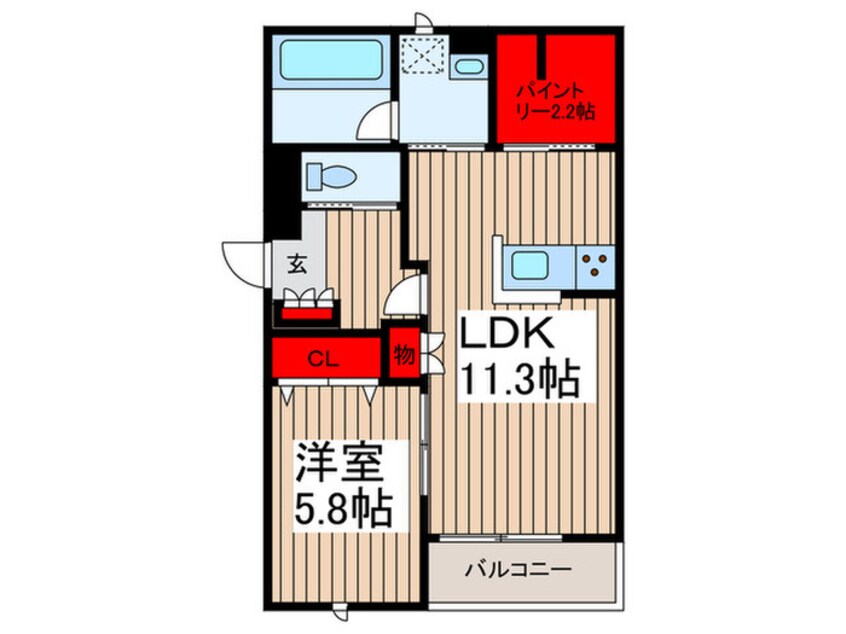 間取図 エヴァーガーデン（仮）