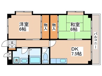 間取図 ビュ－シャトル