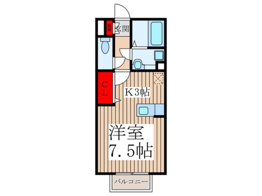 間取図 ベルデュール小金井