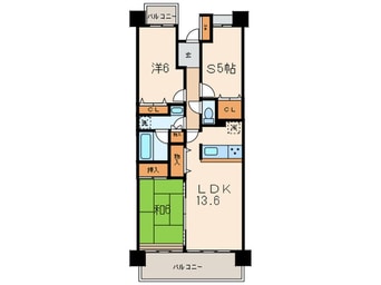 間取図 セレーノ武蔵中原