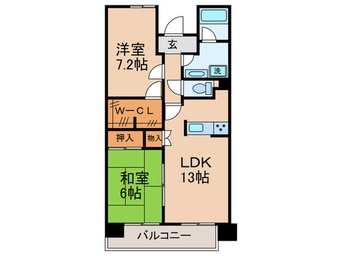 間取図 セレーノ武蔵中原