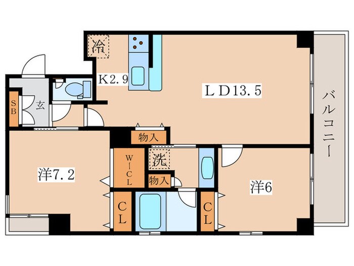 間取り図 プライマル板橋本町