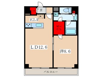 間取図 ロイジェント板橋本町