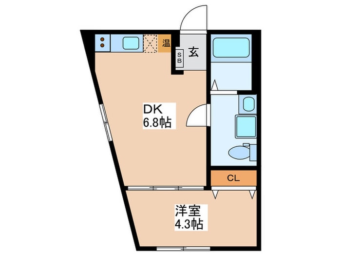 間取り図 ラクラス中野弥生町