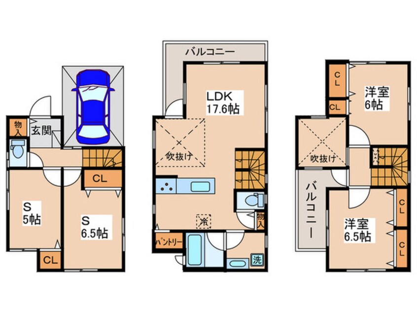 間取図 奥戸2丁目戸建て