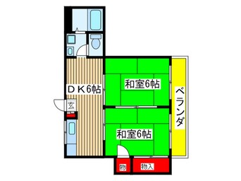 間取図 ベレーザ高野