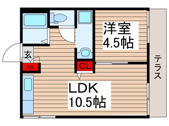 間取図 秋津ハウス