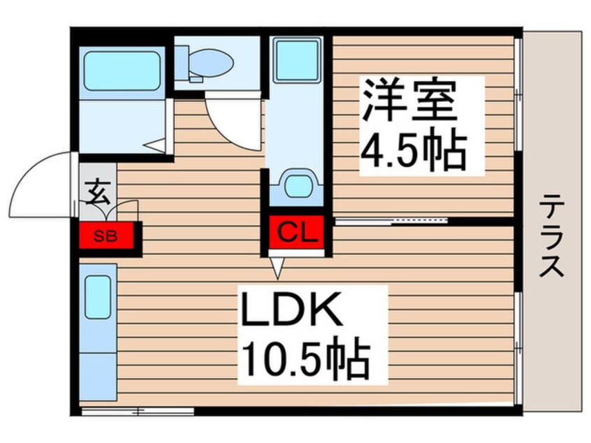 間取図 秋津ハウス