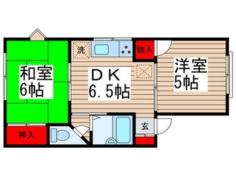 間取図 第一セ－ム