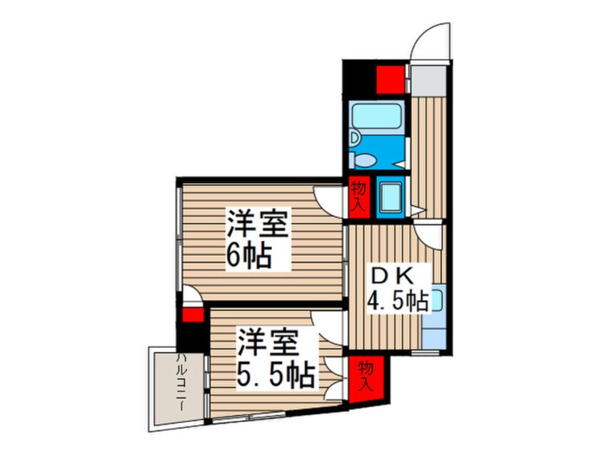 間取図 光井グランドハイツ