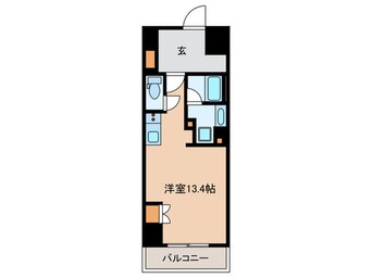 間取図 ｻﾞ･ﾊﾟｰｸﾊﾋﾞｵ神楽坂ﾚｼﾞﾃﾞﾝｽSouth