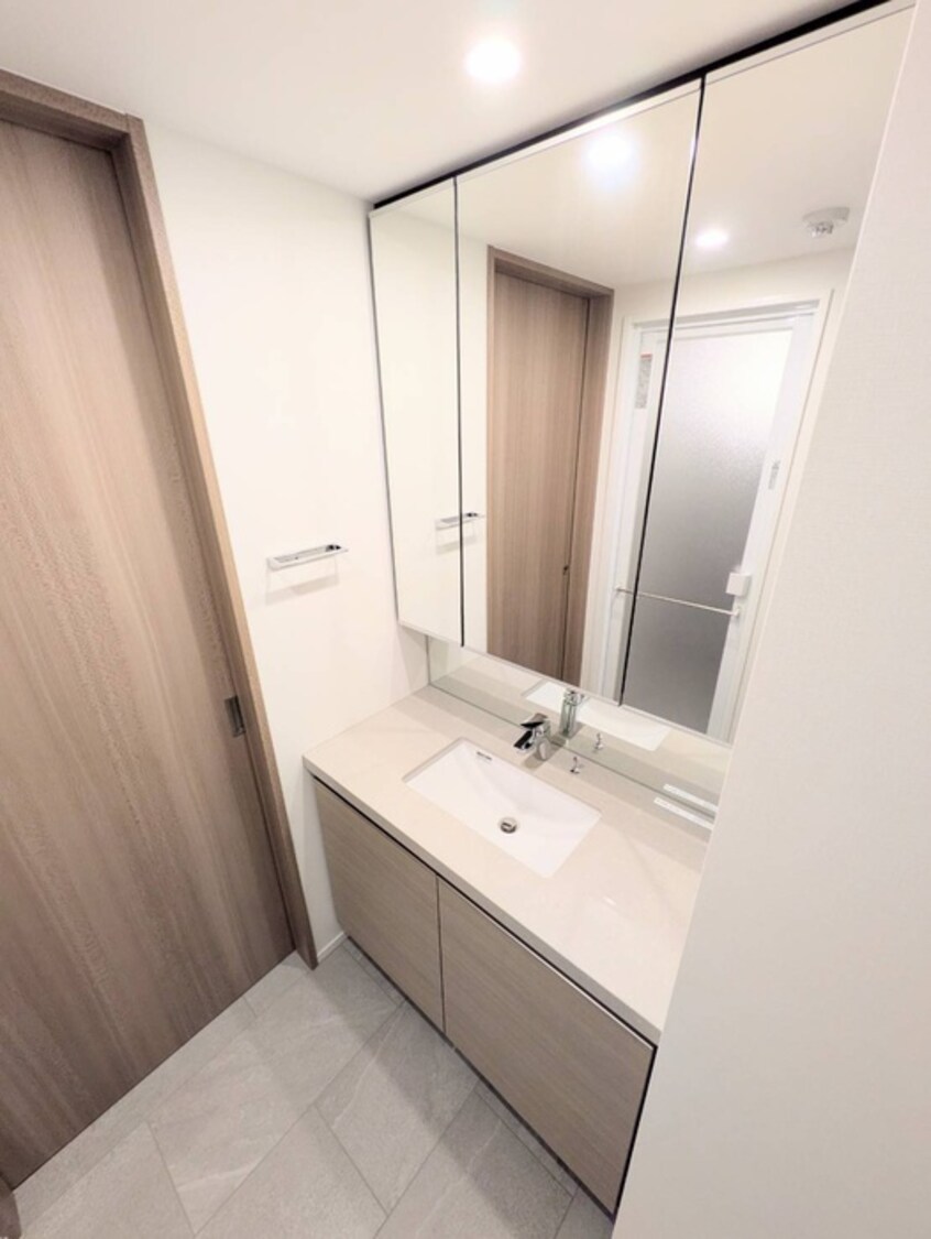 洗面 ｻﾞ･ﾊﾟｰｸﾊﾋﾞｵ神楽坂ﾚｼﾞﾃﾞﾝｽSouth