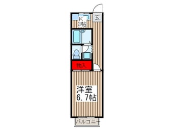間取図 メゾン武蔵浦和参号館