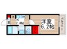 二和壱番館 1Kの間取り