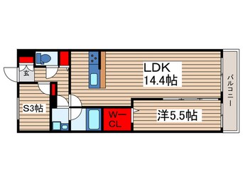 間取図 アセント富士見