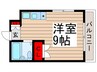 フェリ－ス元町 1Rの間取り