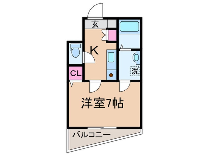 間取図 プラティーク練馬大泉