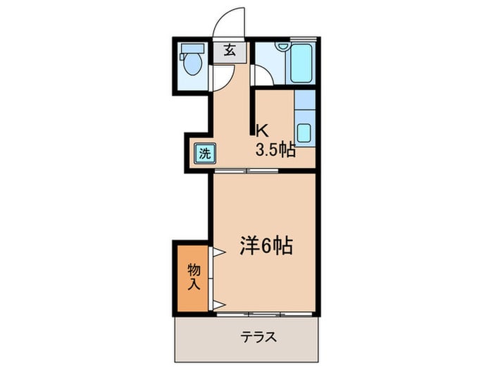 間取り図 紅梅荘