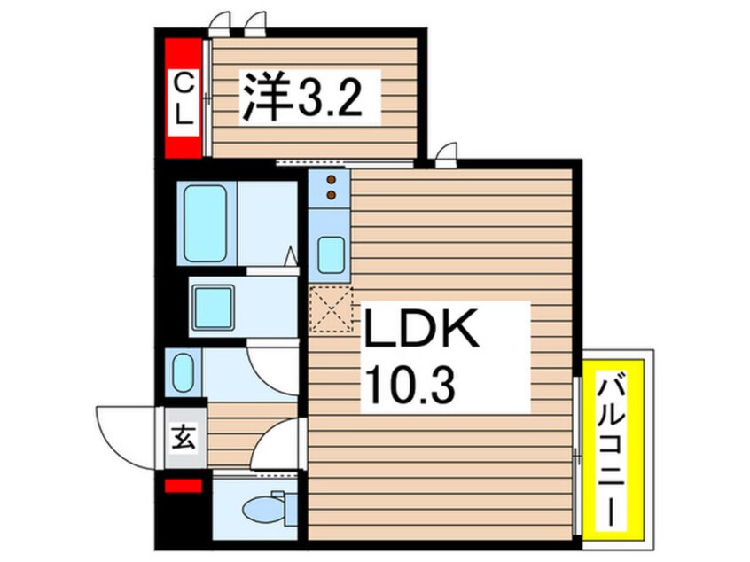 間取図 GRANDTIC　東千葉