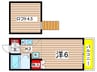 ドミールワダ 1Kの間取り