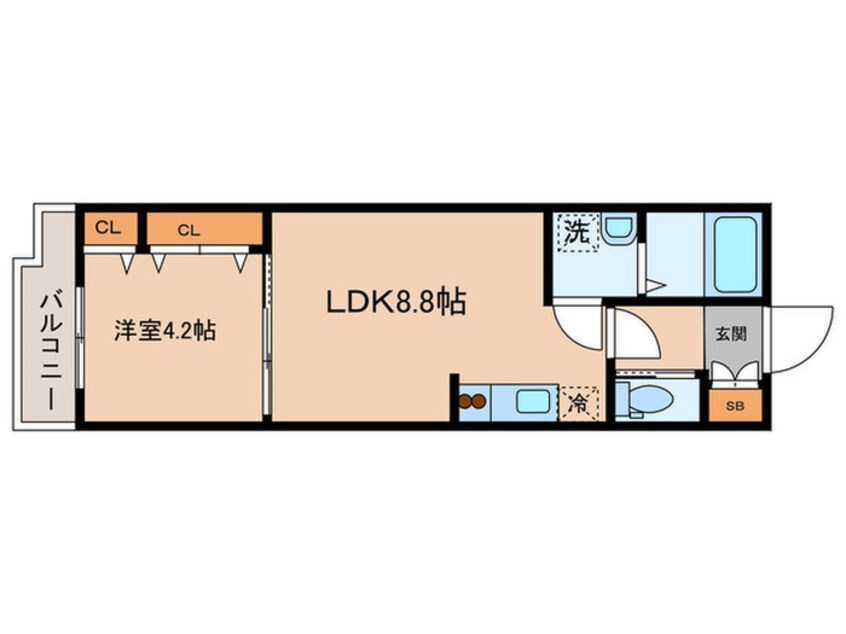 間取図 フルール駒込