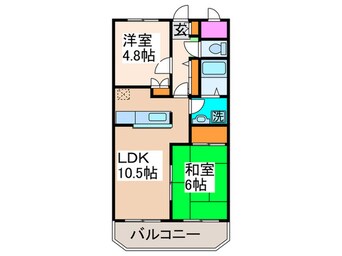 間取図 グランチェスタⅠ