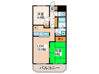 間取図 グランチェスタⅠ