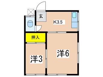 間取図 野口荘