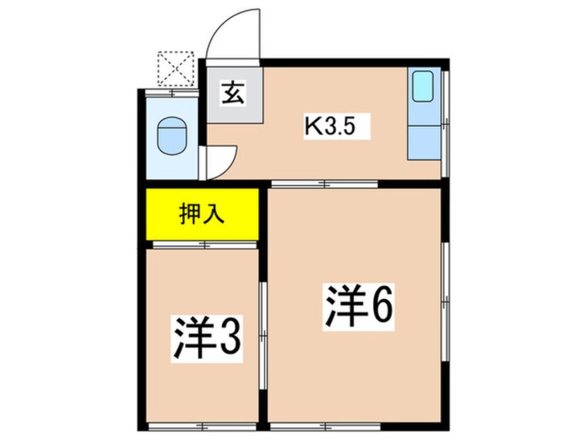 間取図 野口荘