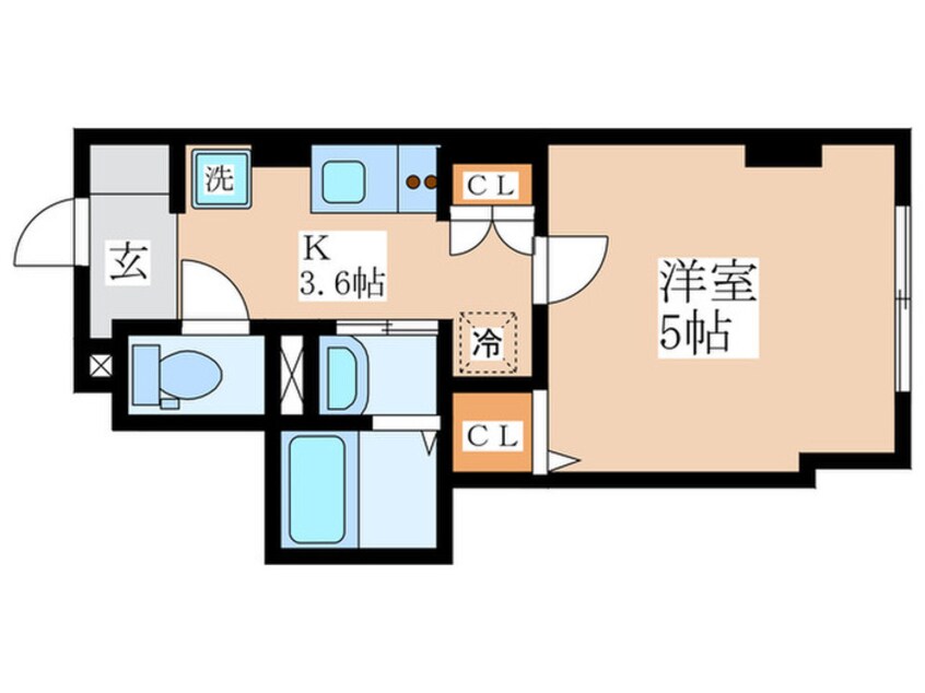 間取図 グランメゾンふぢの