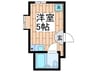 アイアン南大井 1Rの間取り