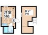 アイアン南大井 1Rの間取り
