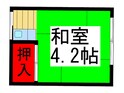 菅原荘の間取図