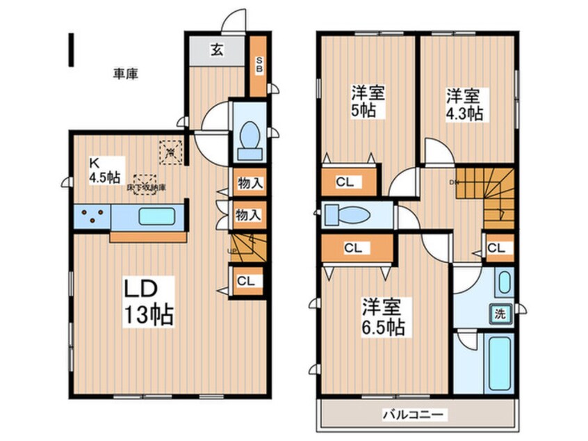 間取図 Kolet世田谷北烏山4