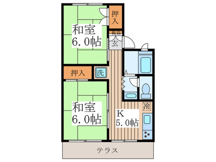 間取図 ヤマハパレーシャル