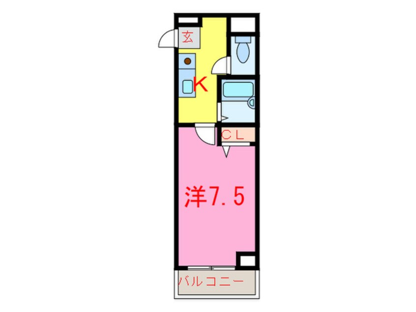 間取図 プレール三田