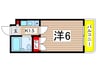 スカイコート多摩川第２(202) 1Kの間取り