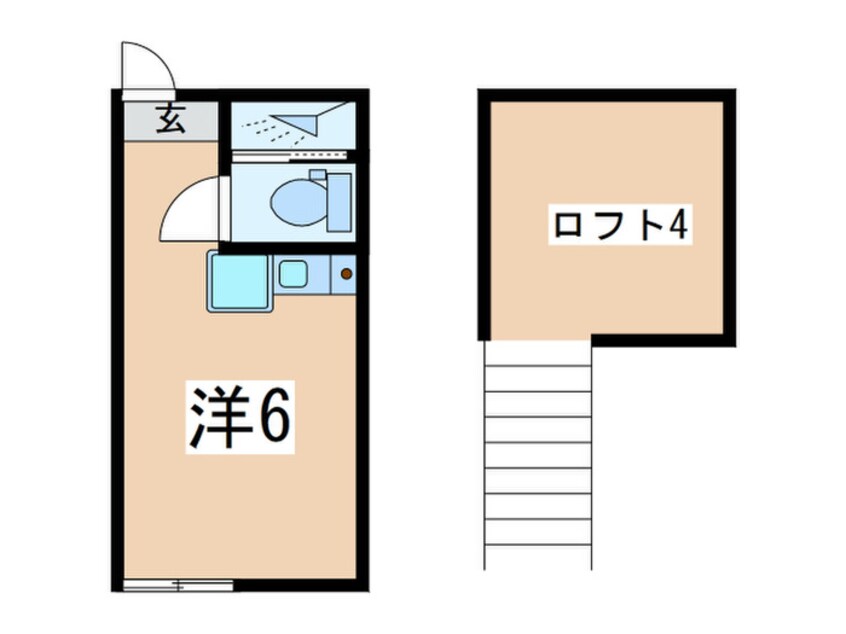 間取図 ユナイト横浜アカプルコ