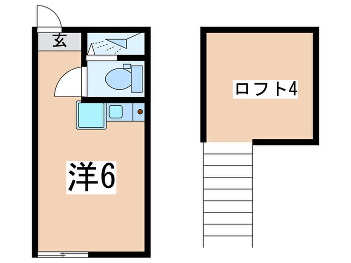 間取り図 ユナイト横浜アカプルコ