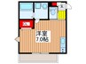 Ｐｒｅｌｕｄｅ　Ｇａｒｄｅｎ 1Rの間取り