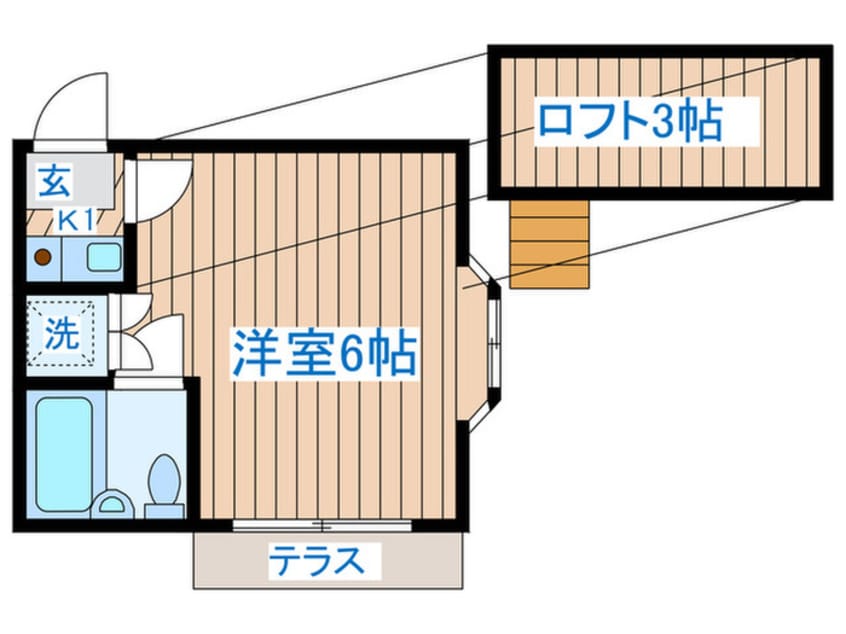 間取図 ライフピア笹塚