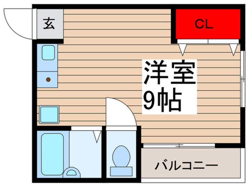 間取図 リバティ竹の塚