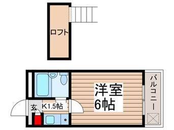 間取図 ジュネパレス津田沼第２４