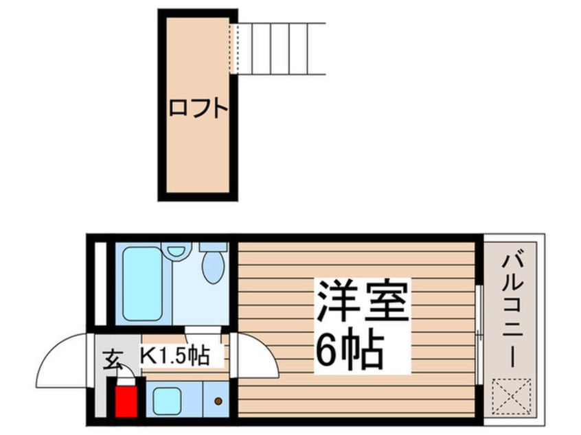 間取図 ジュネパレス津田沼第２４