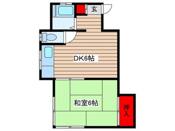 間取図 新幸荘