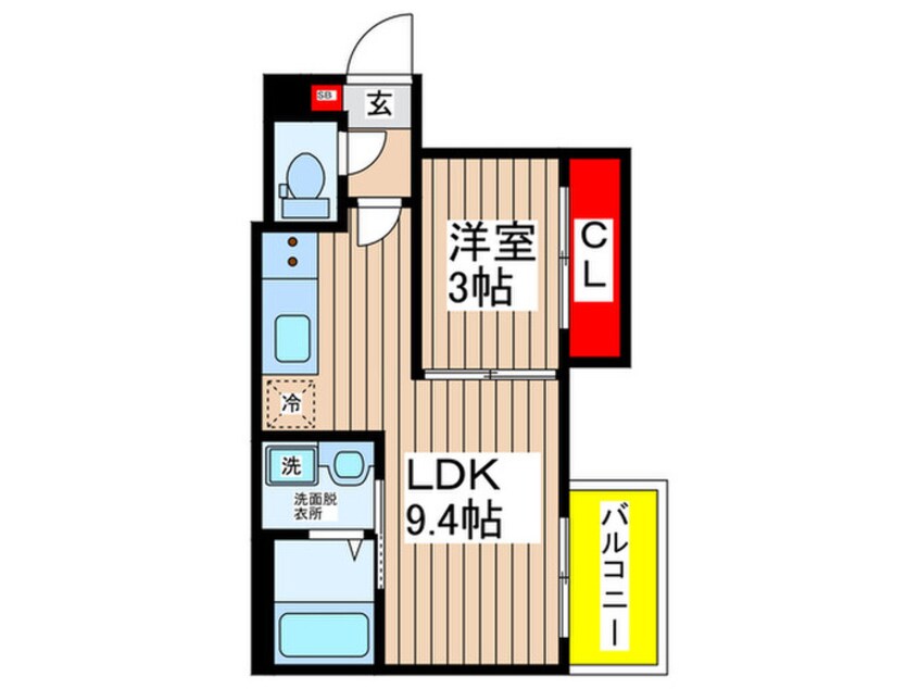 間取図 ＲＥＧＡＬＥＳＴ本千葉