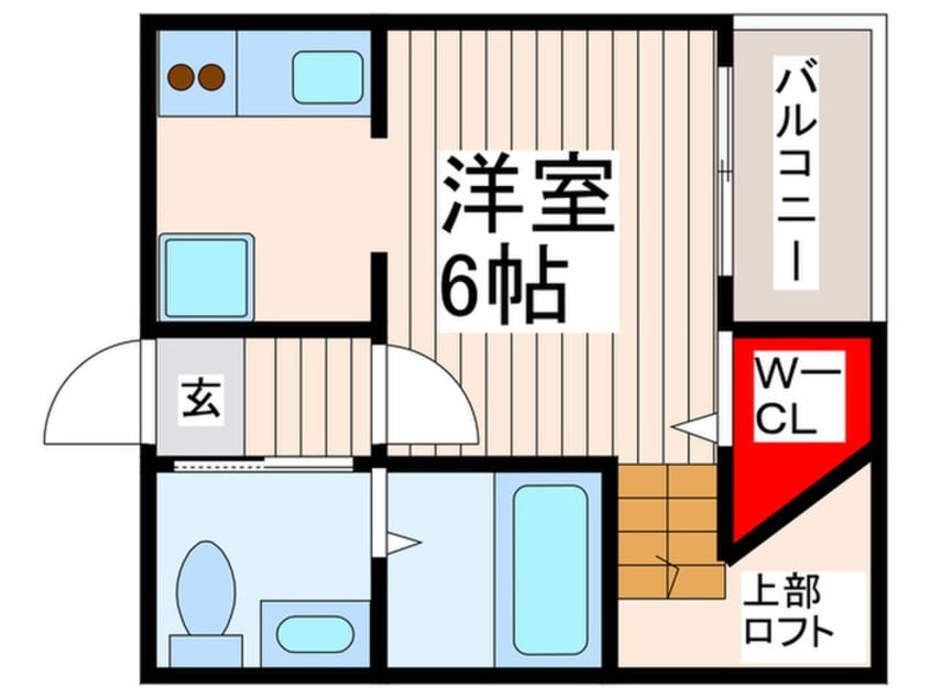 間取図 Ａｍａｌｆｉ　Ⅰ