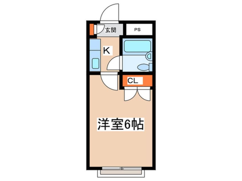 間取図 府中グランセ